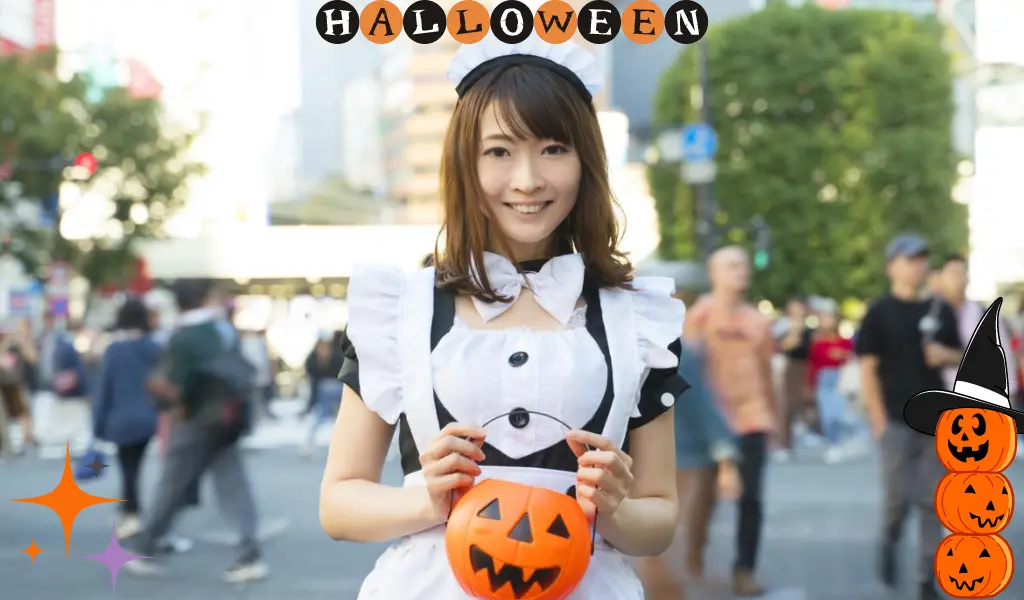 Japan celebrating Halloween