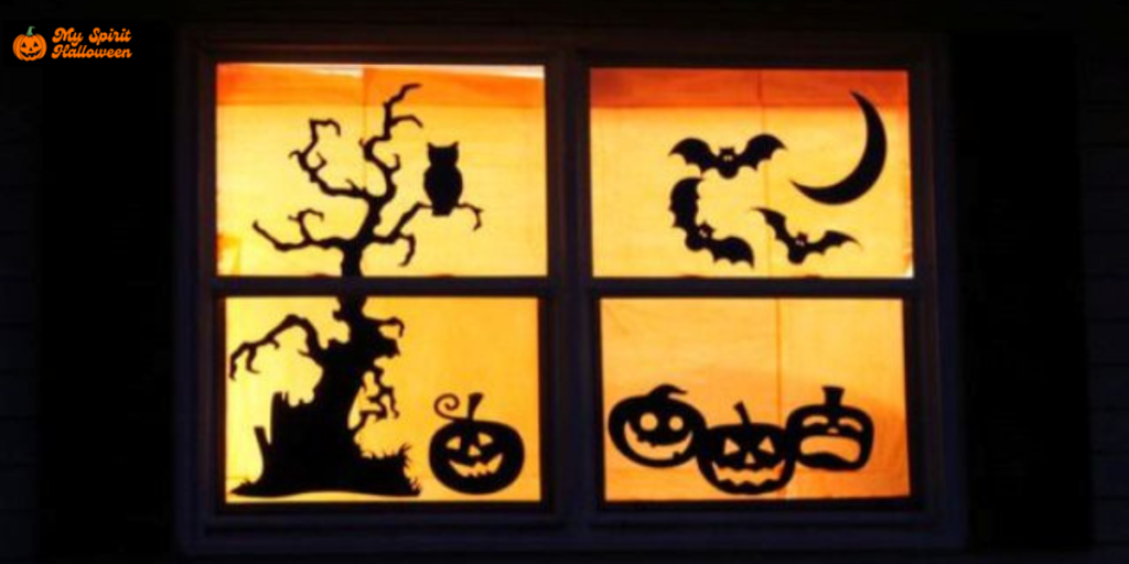 10 Halloween Window Decorations Ideas