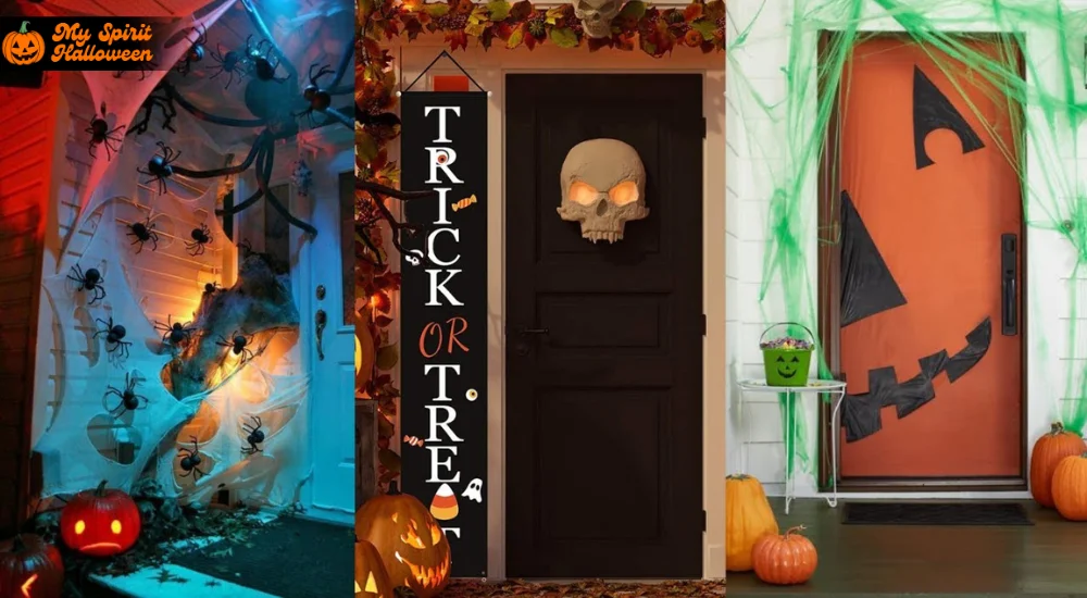 29+ Spooky Halloween Door Decoration Themes And Ideas (1)