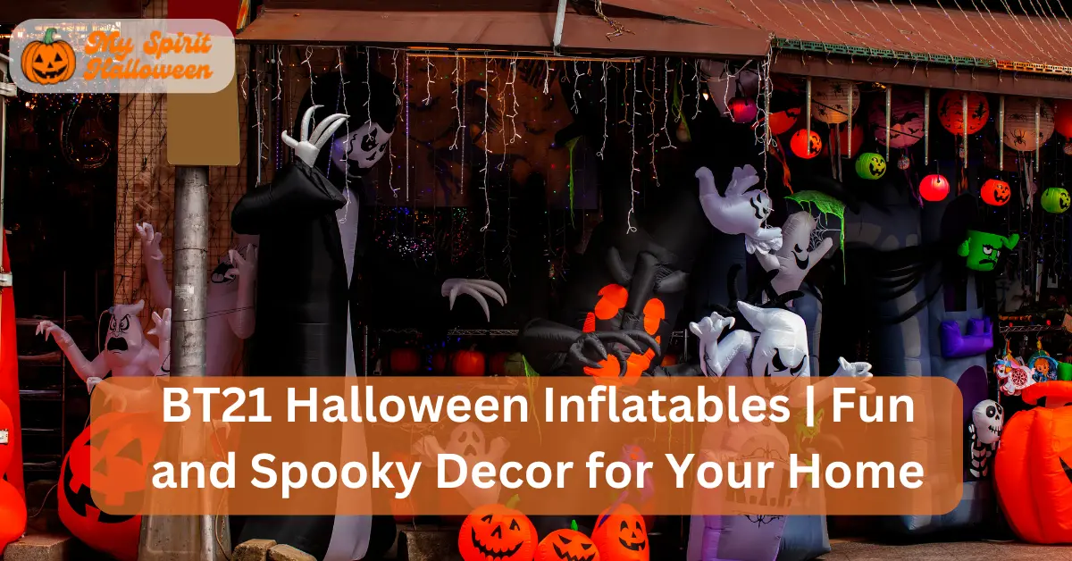 BT21 Halloween Inflatables Fun and Spooky Decor for Your Home