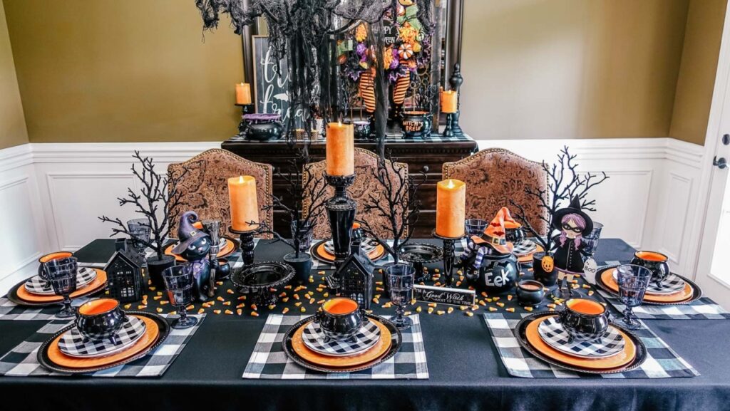 Halloween Table Decorations