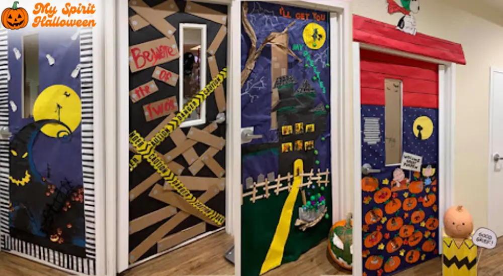 Classic Halloween Halloween Classroom Door Ideas