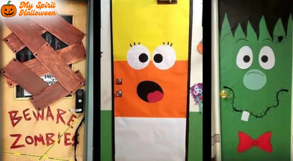 Creative Halloween Classroom Door Ideas