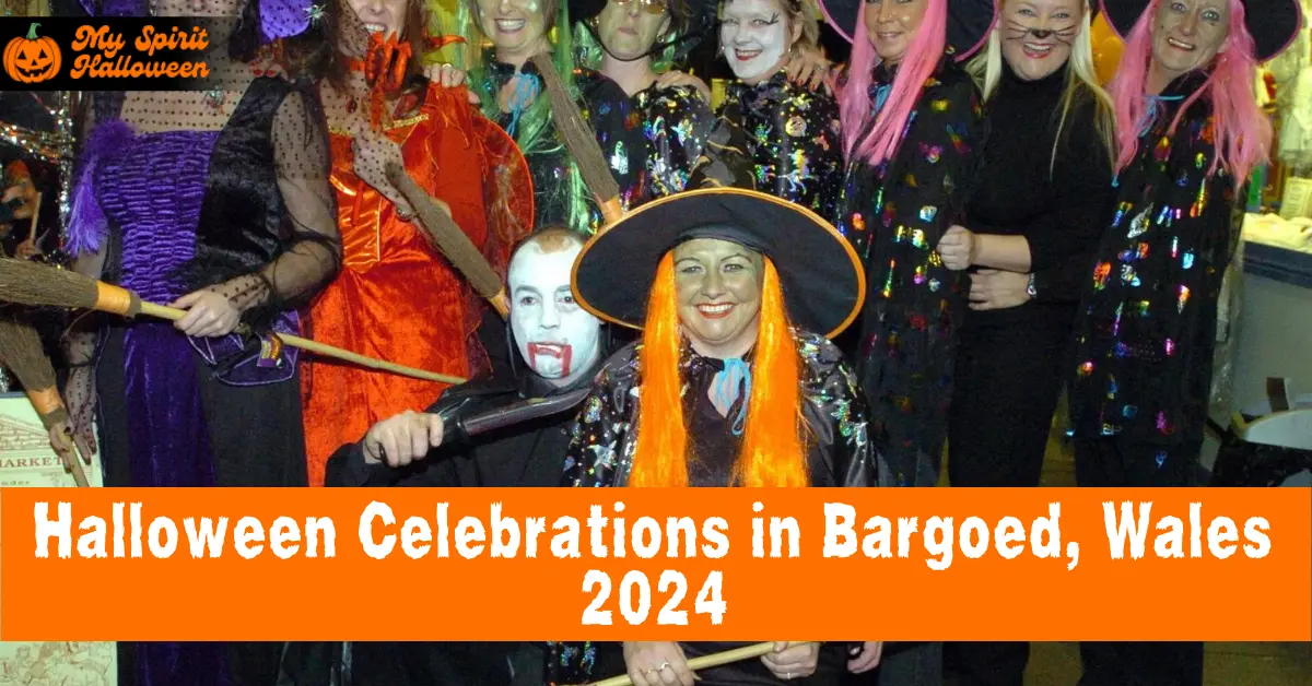 Halloween Celebrations in Bargoed, Wales 2024