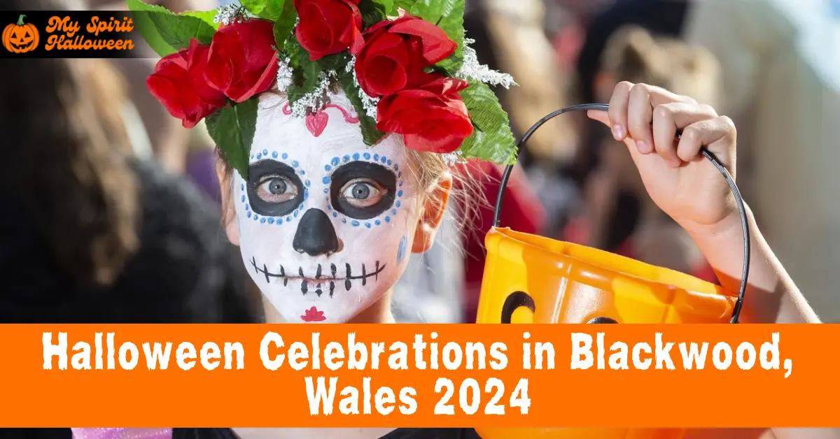 Halloween Celebrations in Blackwood, Wales 2024