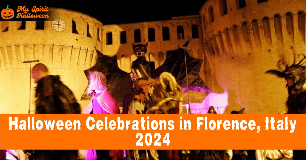 Halloween Celebrations in Florence, Italy 2024