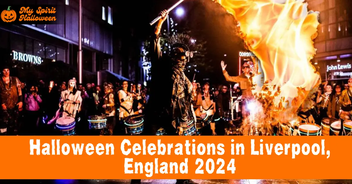 Halloween Celebrations in Liverpool, England 2024