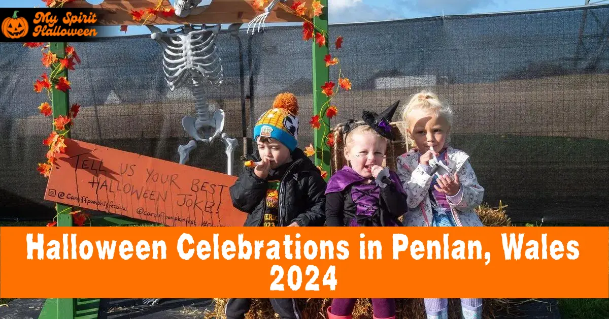 Halloween Celebrations in Penlan, Wales 2024