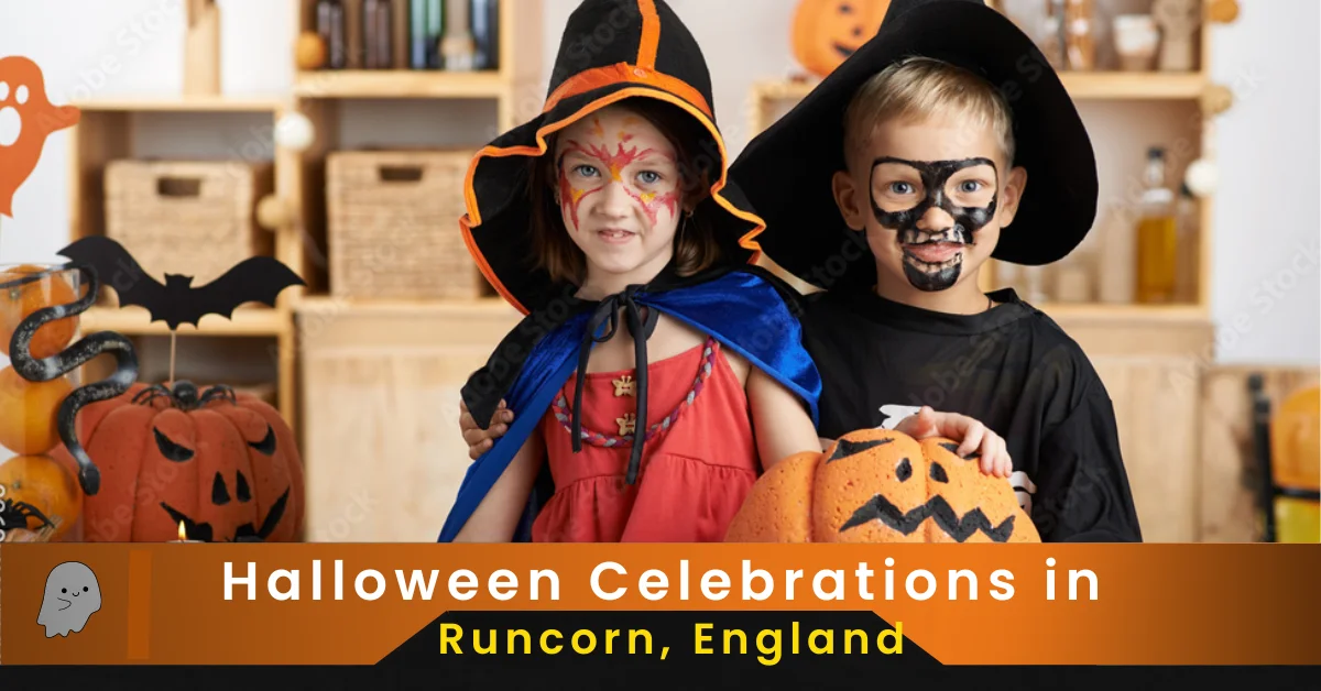 Halloween Celebrations in Runcorn, England