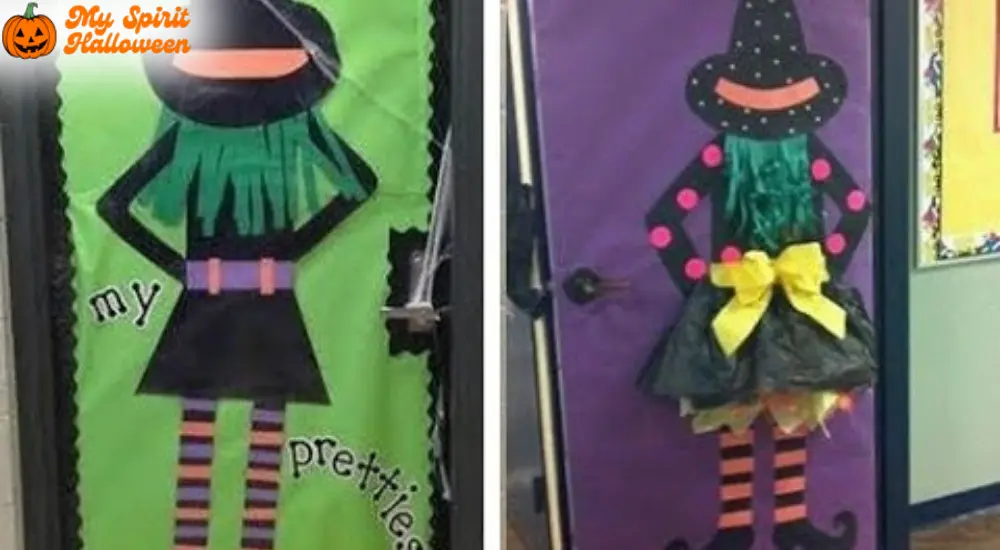 Interactive Halloween Classroom Door Ideas