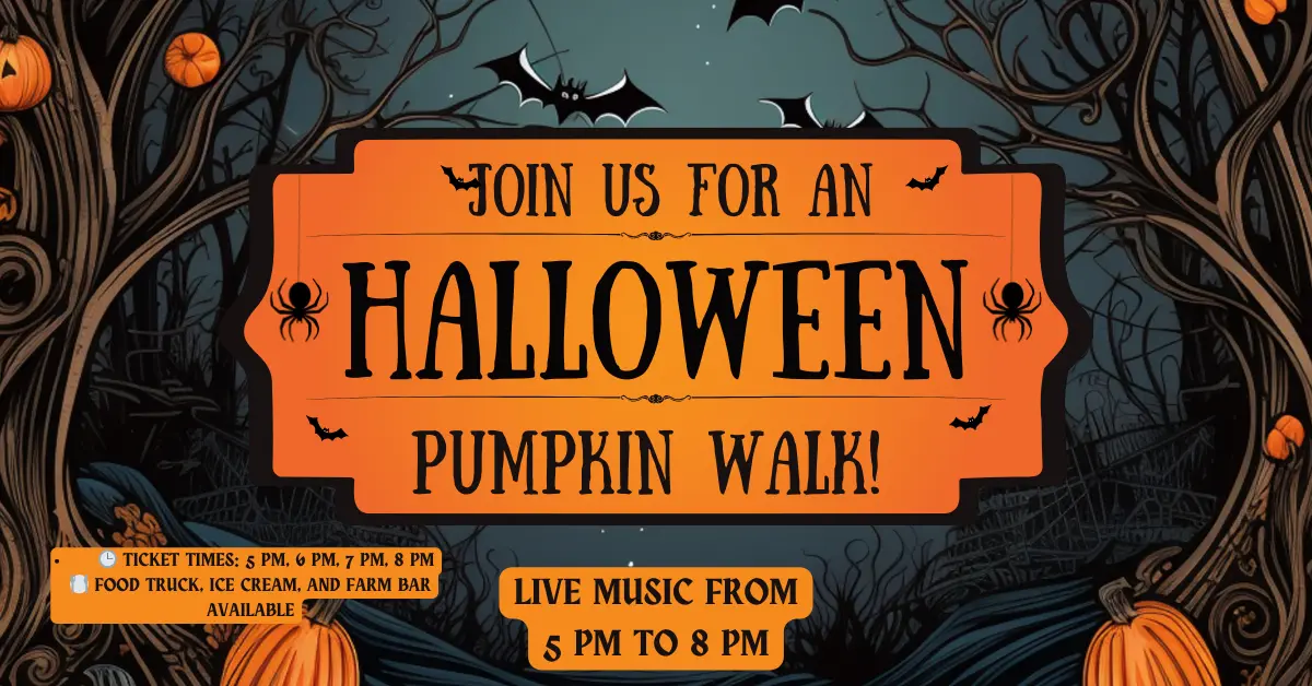 Magical Jack-O-Lantern Walk at Lilac Hedge Farm!