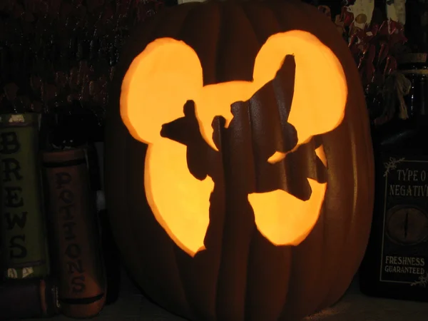 Mickey Mouse Halloween Pumpkin Carving Ideas