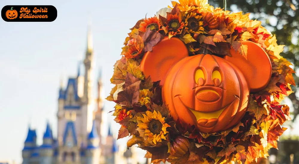 Mickey Mouse Halloween Wreath