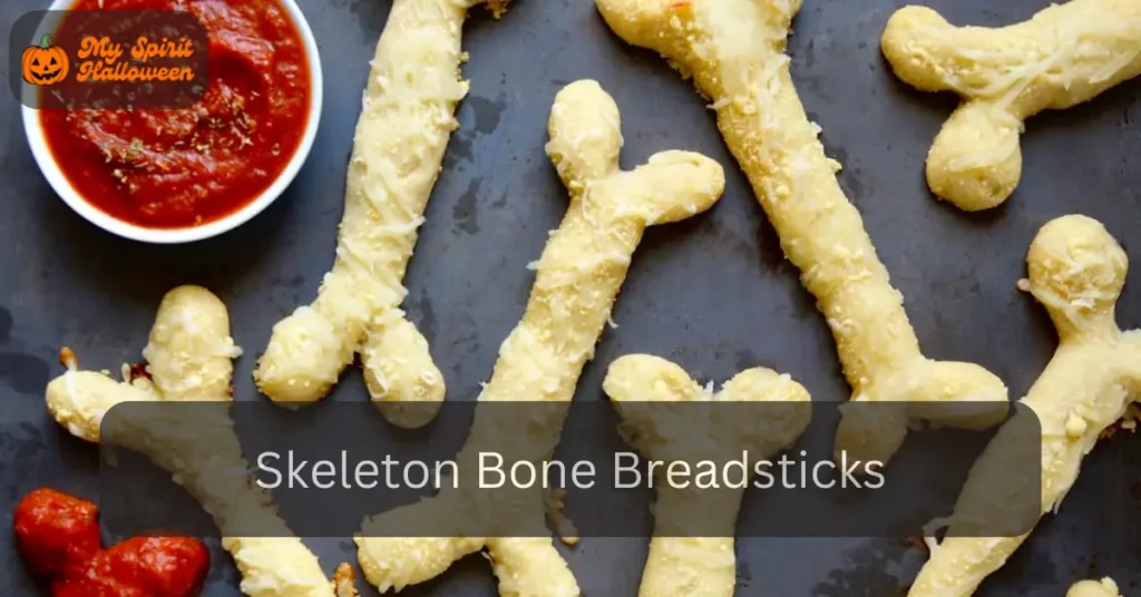 Skeleton Bone Breadsticks