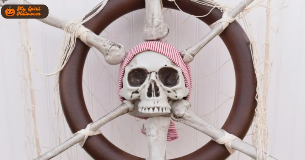 Pirate Wheel Halloween Decorations