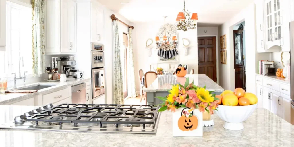 Halloween Kitchen Backsplash