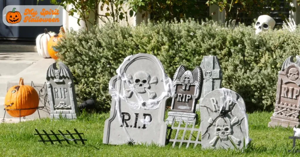 Witty Halloween Tombstone Sayings for Couples and Friends