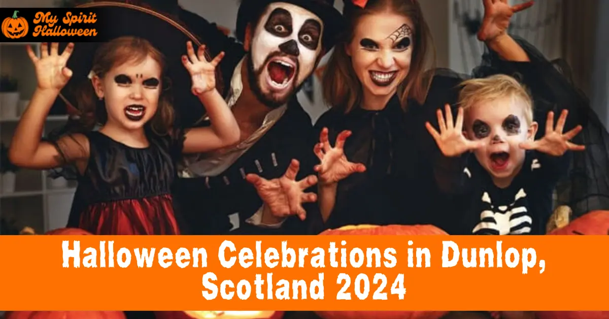 Halloween Celebrations in Dunlop, Scotland 2024