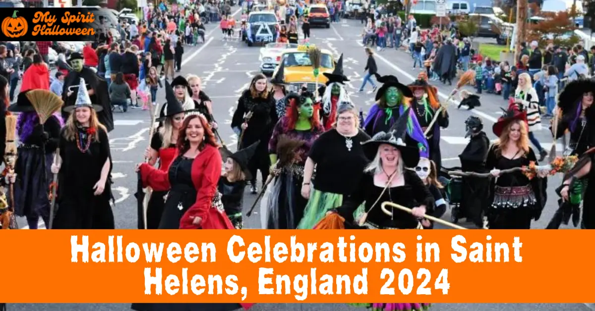 Halloween Celebrations in Saint Helens, England 2024