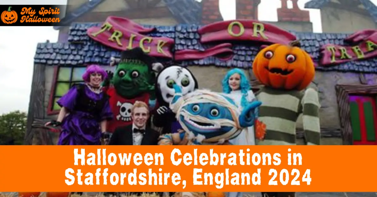 Halloween Celebrations in Staffordshire, England 2024