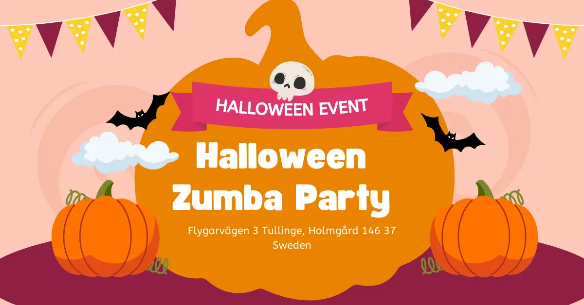 Halloween Zumba Party Spooky Fun & Dance in Tullinge 2024!