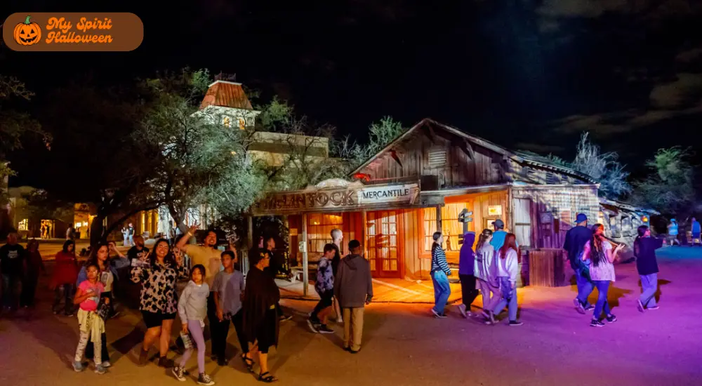 Nightfall at Old Tucson